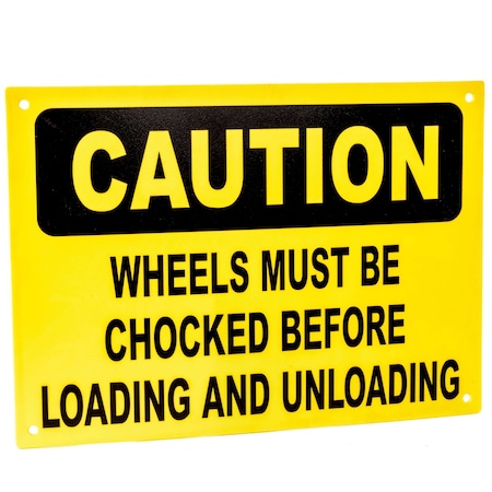 Econo Caution Sign - English MPN:60-7242