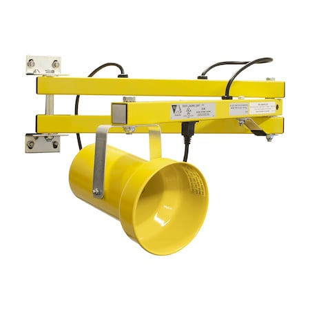 Dock Light, 40 in, Metal Head, No Bulb MPN:60-5485-050