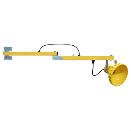 Dock Light, 40 in, Poly Head, 1 Strut MPN:60-5486-050