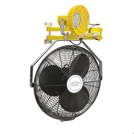 Dock Light, 40 in, Poly Head w/Fan, LED MPN:60-5487-200