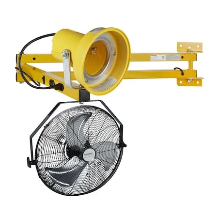 Dock Light, 60 in, Poly Head w/Fan, No Bulb MPN:60-5487-750