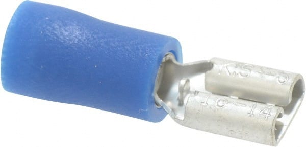 Wire Disconnect: Female, Blue, Vinyl, 16-14 AWG MPN:83-9551