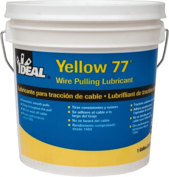 1 Gallon Pail, Yellow Wire Pulling Lubricant Wax MPN:31-351