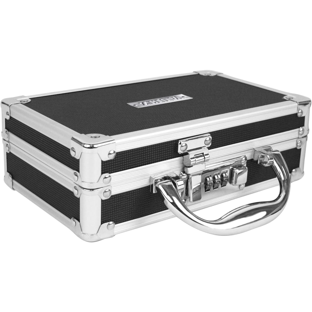 Vaultz Medicine Case, 6-13/16inH x 8-13/16inW x 9inL, Black MPN:VZ03939