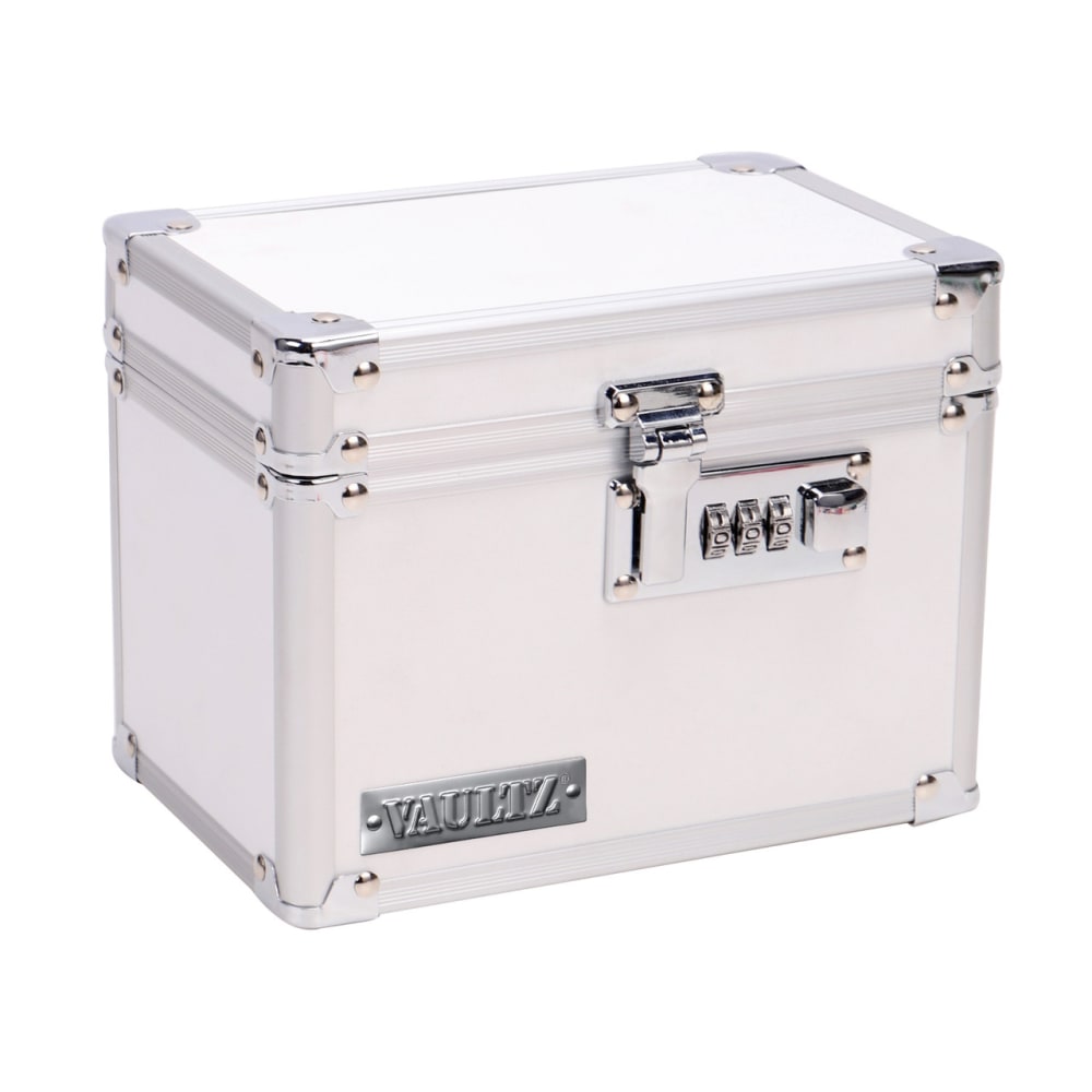 Vaultz Medicine Box, 5-1/4inH x 4-1/2inW x 6-3/4inL, White MPN:VZ03962
