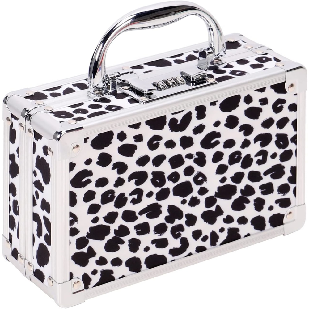 Vaultz Medicine Case, 5-1/4inH x 8-1/4inW x 2-3/4inD, Black/White MPN:VZ03965
