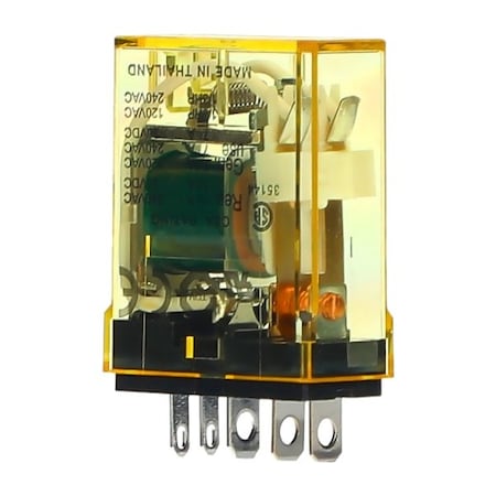 Relay, SPDT, 10A, 120V AC, 30V DC MPN:RH1B-ULAC120V