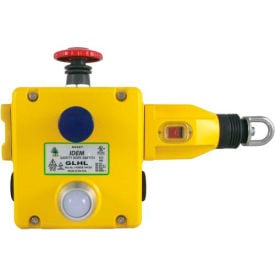 IDEM 141055B GLHL Rope Pull Switch W/LED 4NC 2NO 110/120v ac. Die Cast 141055B