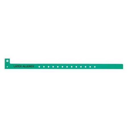 ID Wristband, Plastic, Latex Allergy, PK500 MPN:ALR-PP-35