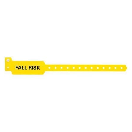 ID Wristband, 10-1/4 in L, Fall Risk, PK500 MPN:ALR-PW-34