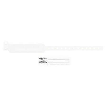 ID Wristband, Pocket, 11-7/8 in. L, PK500 MPN:CLS-250-VAI-09