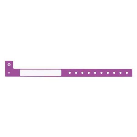 ID Wristband, Purple, 1-1/4 in. W, PK500 MPN:CLS-PAO-36