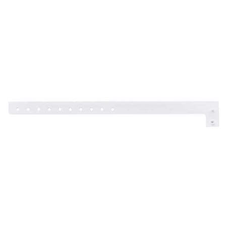 ID Wristband, L-Shaped, White, 5/8inW, PK500 MPN:P1-09