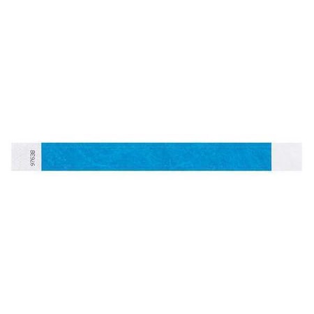 ID Wristband, Adhesive, Blue, 1 in. W, PK500 MPN:T2-05