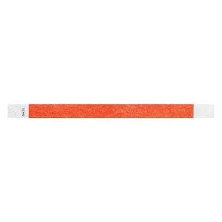 ID Wristband, Adhesive, Red, PK500 MPN:T3-06