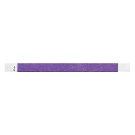 ID Wristband, Adhesive, Purple, PK500 MPN:T3-08