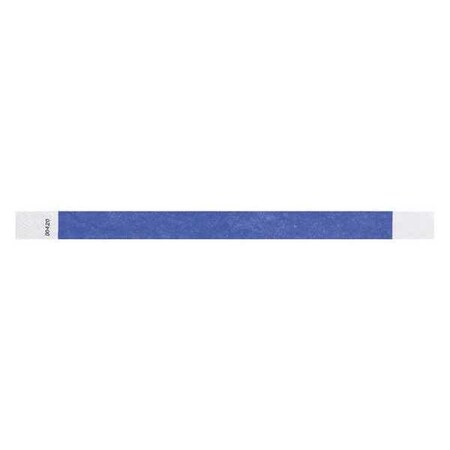 ID Wristband, Adhesive, Blue, PK500 MPN:T3-45