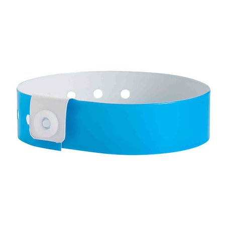 ID Wristband, Light Blue, 3/4 in. W, PK500 MPN:V1-05