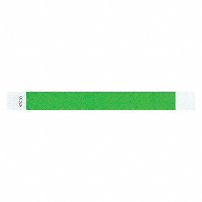 ID Wristband Adhesive Light Green PK500 MPN:T2-01