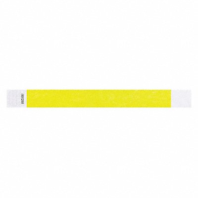ID Wristband Adhesive Yellow 1in W PK500 MPN:T2-02