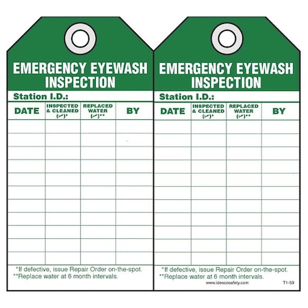 Fire Extinguisher Inspction Safety, PK10 MPN:KAT141AC