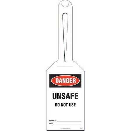 Unsafe Loop Safety Tag, PK10 MPN:KML307A