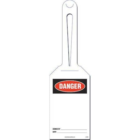 Danger Loop Safety Tag, PK10 MPN:KML309A