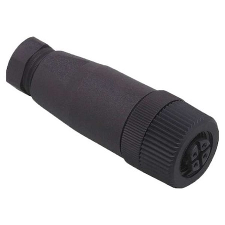 Wireable M12 connector MPN:E10109