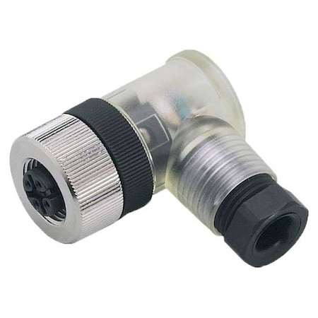 Wireable M12 connector MPN:E11510
