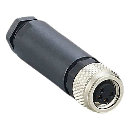 Wireable M8 connector MPN:E12464