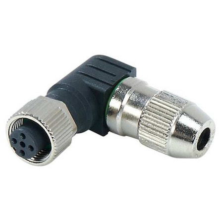 Wireable M12 connector MPN:E18061