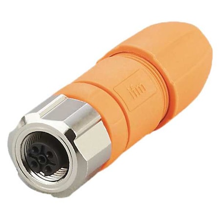 Wireable M12 connector MPN:EVC810