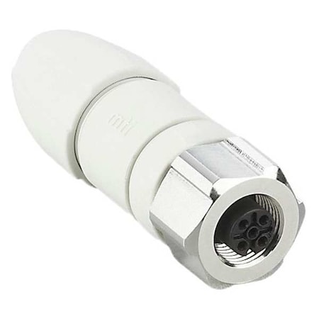 Wireable M12 connector MPN:EVF569