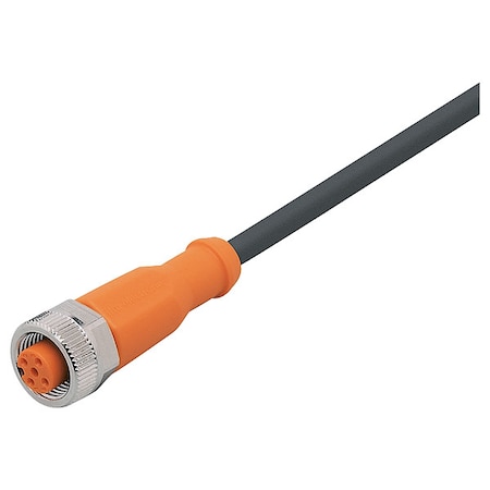 Single-Ended Cordset, 15 m L Cable MPN:EVC082