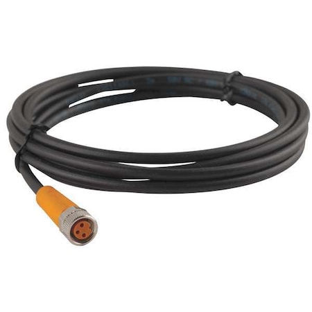 Cordset, 3 Pin, Receptacle, Female MPN:EVC141