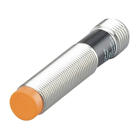 Cylindrical, Inductive Proximity Sensor, 12 mm Dia., Brass/PBT, 1/2 in Connector, 2 Wires, Unshielded MPN:IF0312