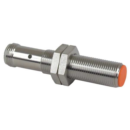 Cylindrical, Inductive Proximity Sensor, 12 mm Dia., Brass, M12, 3 Wires, Shielded MPN:IF7102