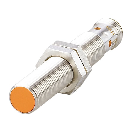 Cylindrical, Inductive Proximity Sensor, 12 mm Dia., Brass, M12, 3 Wires, Shielded MPN:IFS212