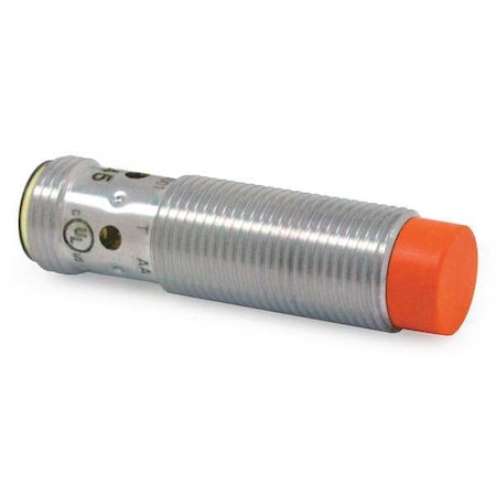 Cylindrical, Inductive Proximity Sensor, 12 mm Dia., Brass, M12, 3 Wires, Unshielded MPN:IFS245