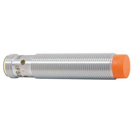 Cylindrical, Inductive Proximity Sensor, 12 mm Dia., Brass, M12, 3 Wires, Unshielded MPN:IFS261