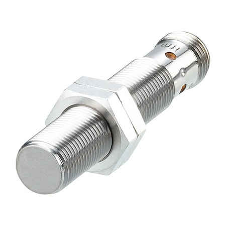 Cylindrical, Inductive Proximity Sensor, 12 mm Dia., Stainless Steel, M12, 3 Wires, Shielded MPN:IFT244