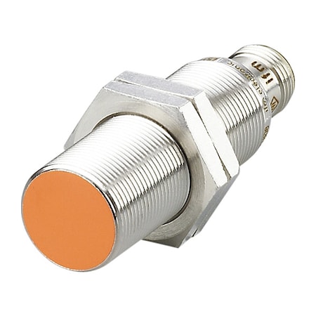 Cylindrical, Inductive Proximity Sensor, 18 mm Dia., Brass, M12, 3 Wires, Shielded MPN:IG7102