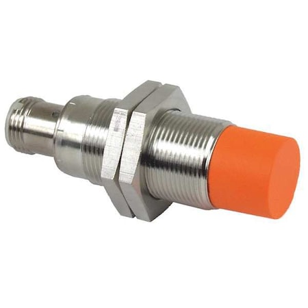Cylindrical, Inductive Proximity Sensor, 18 mm Dia., Brass, M12, 3 Wires, Unshielded MPN:IG7103