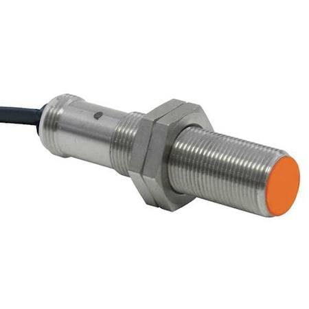 Cylindrical, Inductive Proximity Sensor, 18 mm Dia., Brass, 2 m, Bare Wire, 3 Wires, Shielded MPN:IG7104
