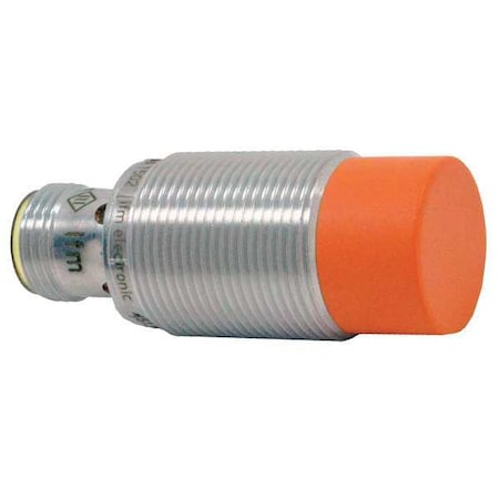 Cylindrical, Inductive Proximity Sensor, 18 mm Dia., Brass, M12, 3 Wires, Unshielded MPN:IGS237