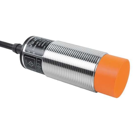 Cylindrical, Inductive Proximity Sensor, 30 mm Dia., Brass, 2 m, Bare Wire, 2 Wires, Unshielded MPN:II0097