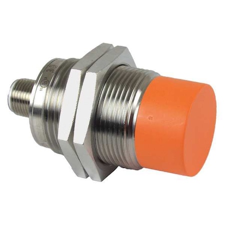 Cylindrical, Inductive Proximity Sensor, 30 mm Dia., Brass, M12, 3 Wires, Unshielded MPN:IIS205