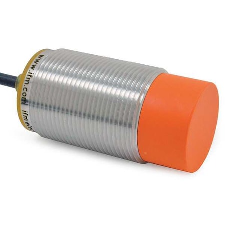 Cylindrical, Inductive Proximity Sensor, 30 mm Dia., Brass, 2 m, Bare Wire, 3 Wires, Unshielded MPN:IIS239