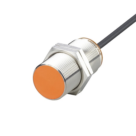 Cylindrical, Inductive Proximity Sensor, 30 mm Dia., Brass, 2 m, Bare Wire, 3 Wires, Shielded MPN:IIS240