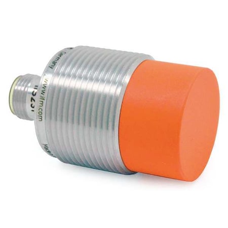 Cylindrical, Inductive Proximity Sensor, 30 mm Dia., Brass, M12, 3 Wires, Unshielded MPN:IIS247